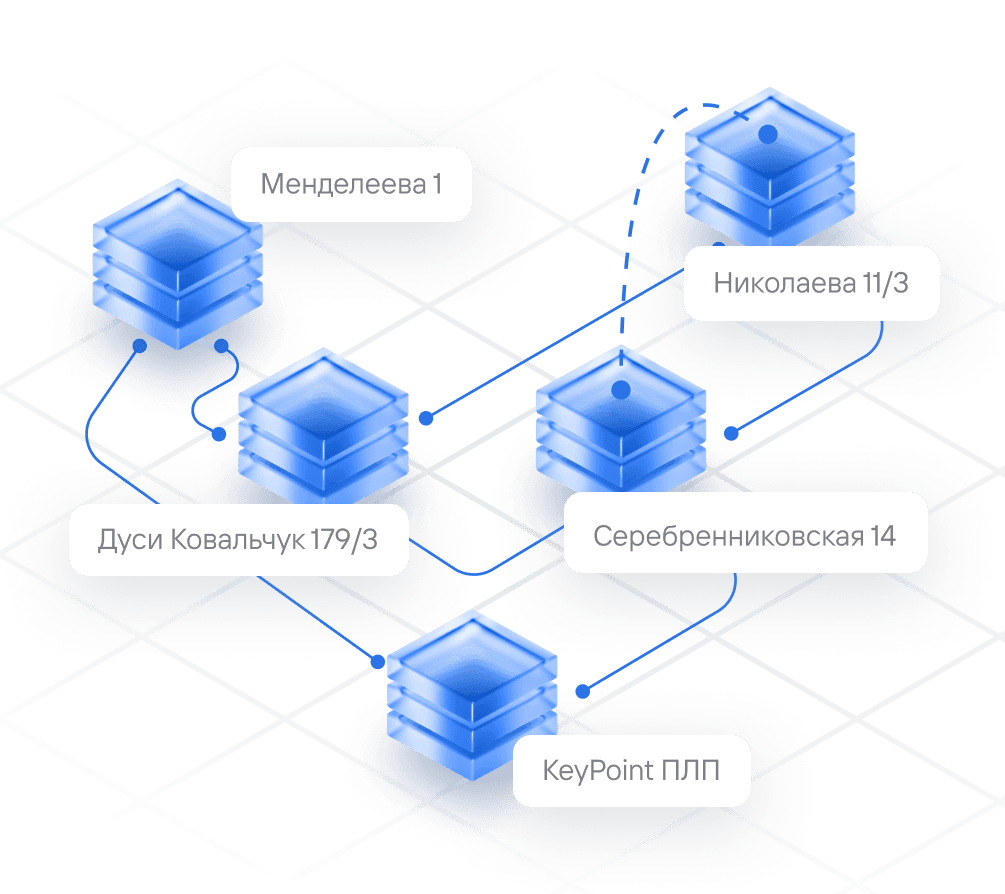 Схема связности Cortel